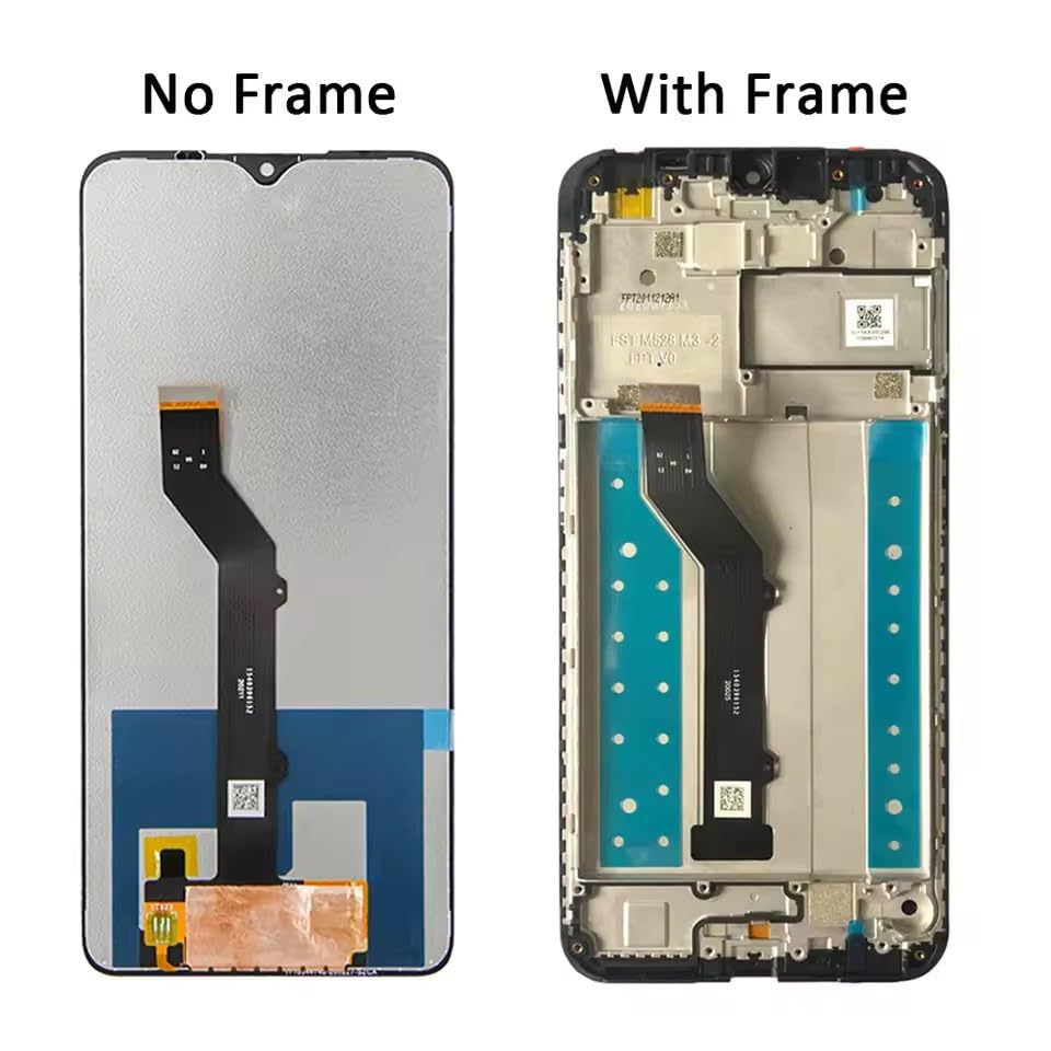 Écran tactile LCD pour Nokia 5.3 TA-1234 bloc complet de rechange YOOOKOOO