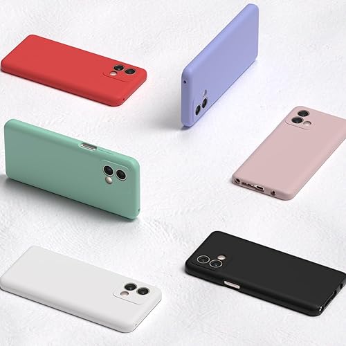 Miniatura 5 de NUIMADL Funda para Moto G Stylus 5G 2023, silicona líquida suave protectora y forro de microfibra antiarañazos, a prueba de golpes, compatible con