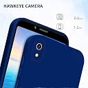 Pikkme Mi Redmi 7A Back Cover Soft Matte Liquid Silicone TPU | Camera Protection | Shockproof Slim Back Case for Mi Redmi 7A (Blue) gallery image