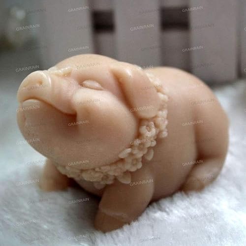 Miniatura 2 de Craft Art - Molde de silicona para jabón, moldes de silicona hechos a mano para hacer jabón (11043)