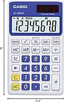 Vista 2 de Calculadora estándar Casio Inc. sl-300vc-pk, Azul