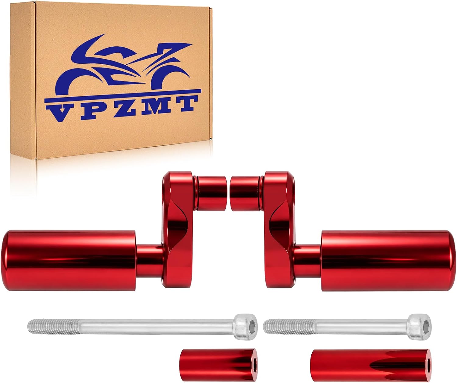 Frame Sliders CNC Aluminum Engine Guard Fairing Falling Protection for Kawasaki Ninja 400 Z400 2018-2025 & Ninja 500 500SE Z500 2024-2025 ABS & Non ABS, 750-4159