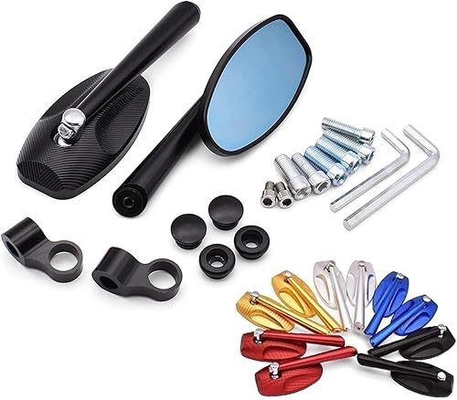 Miniatura 5 de Espejo retrovisor de la motocicleta CNC Moto Espejos laterales Billet aluminio para Yamaha Tdm 900 850 Mt125 Mt03 Mt01 Mt 125 03 01 Xt660