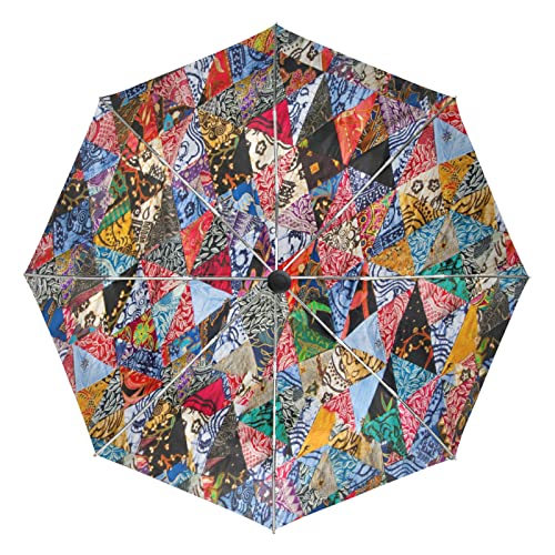 Parapluie automatique protection UV et pliant coupe-vent de voyage