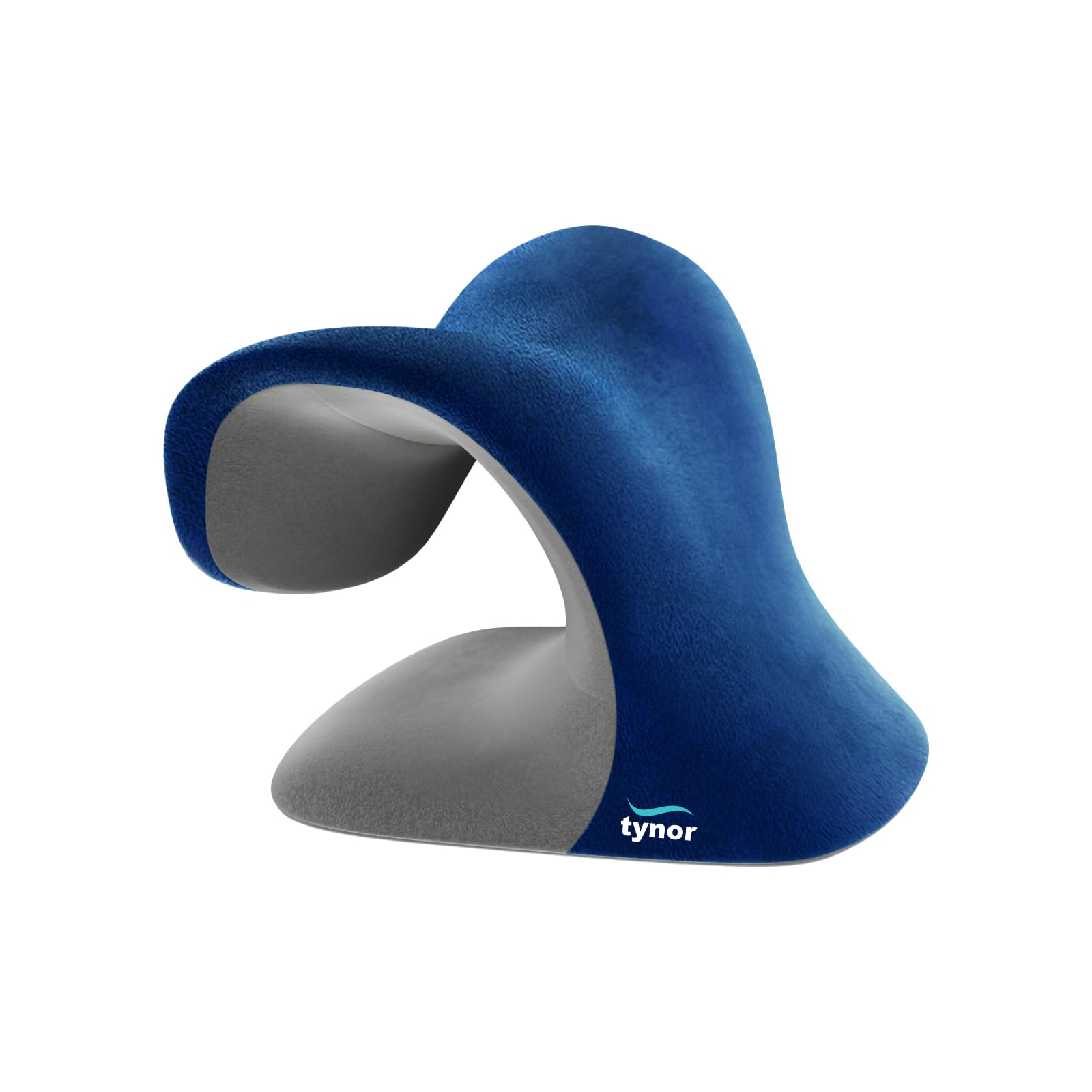 Tynor Neck Corrector & Relaxer, for men & women, Ergonomic Neck Support for Pain Relief & Relaxation, for Posture Alignment | Universal Size, 1 Unit (Blue)-image-28
