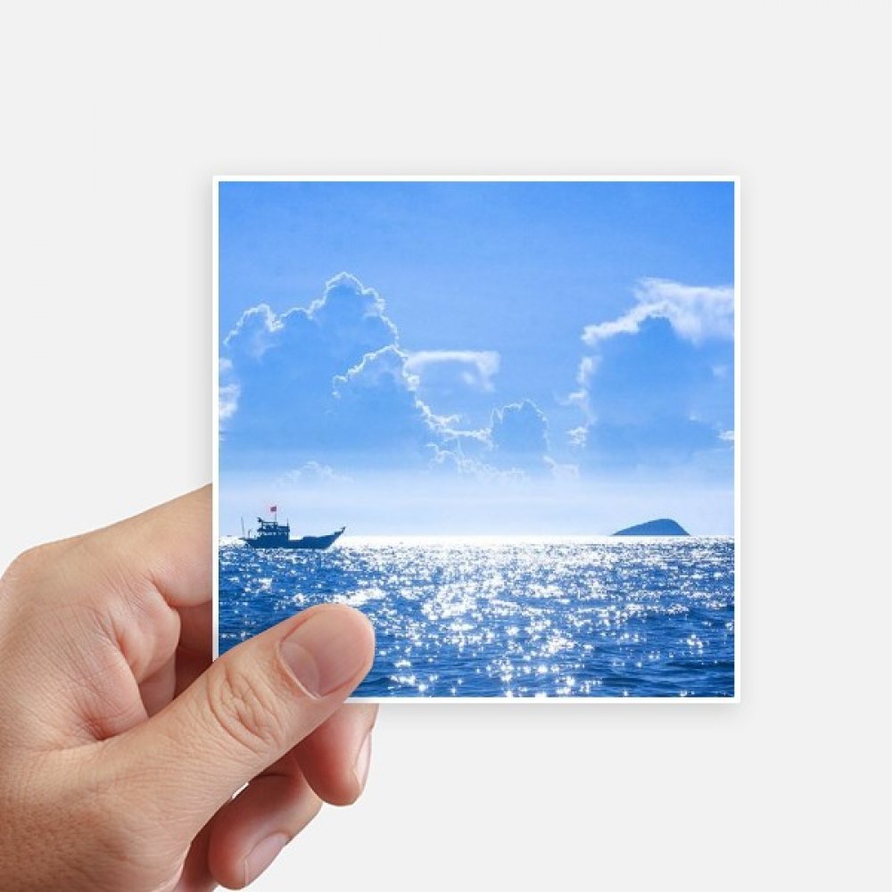 Image ocean stickers pour ordinateur portable et moto stickers muraux decoratifs de mer 8pcs