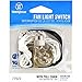Westinghouse 7702200 Fan Light Switch with Chrome Pull Chain