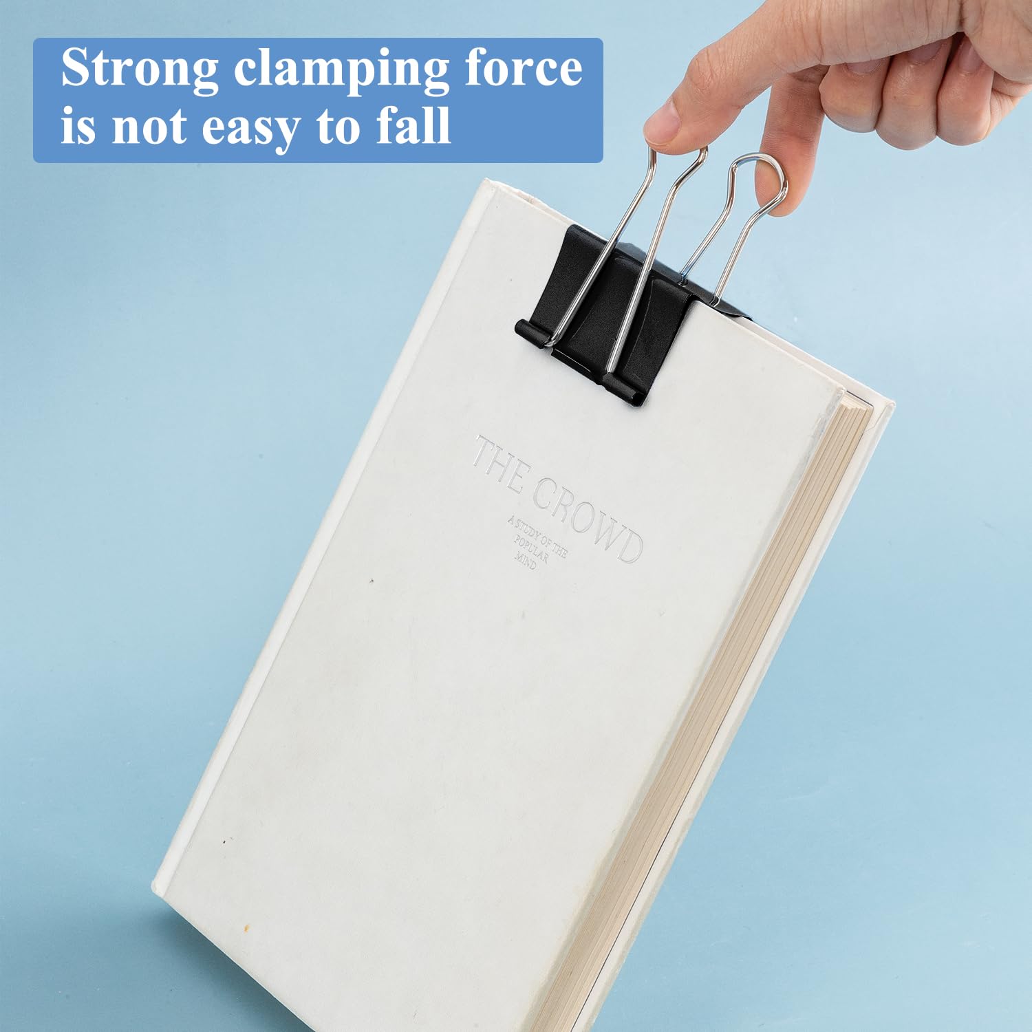 XEQWZVFR 200Pcs 1.26in/32mm White Metal Binder Clips Bulk Medium Paper