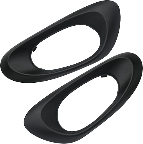 Miniatura 8 de APPERFiT Cubierta interior para manija de puerta (par) compatible con Chevy Trailblazer 2002 2003 2004 2005 2006 2007 2008 2009 Reemplaza 15214502
