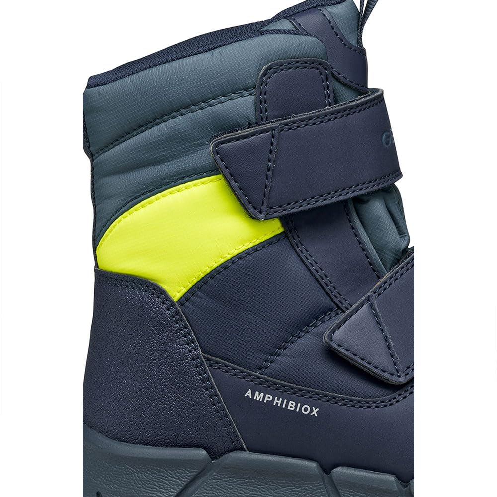 Geox Flexyper ABX Junior Kinderstiefel Winterstiefel Schneestiefel Kinder blau NEU blau
