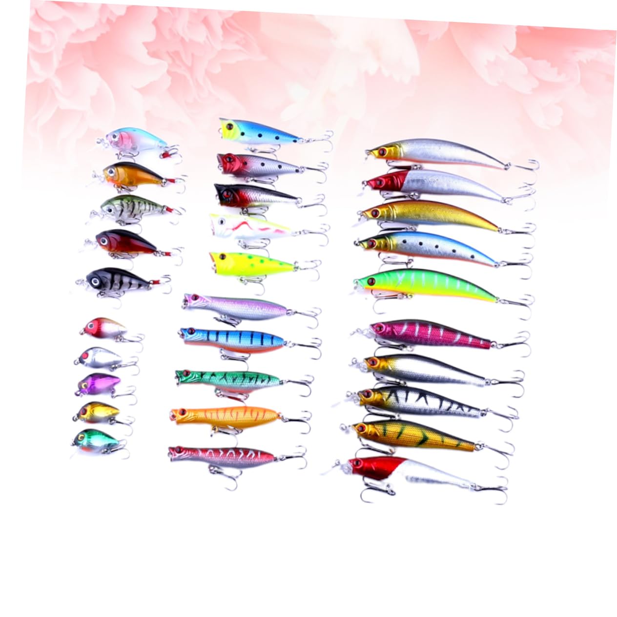 Leurres de Pêche en Métal Forme Poisson 6 Spécifications 30 Ambiance Noël