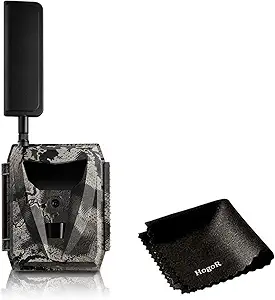 Spartan GoCam Ghost 4G/LTE Connected by AT&T Industry-Leading Technology | 5300 mAh Built-in Lithium Internal Backup Battery Bundled with HogoR Lens Cleaning Cloth asin的图片
