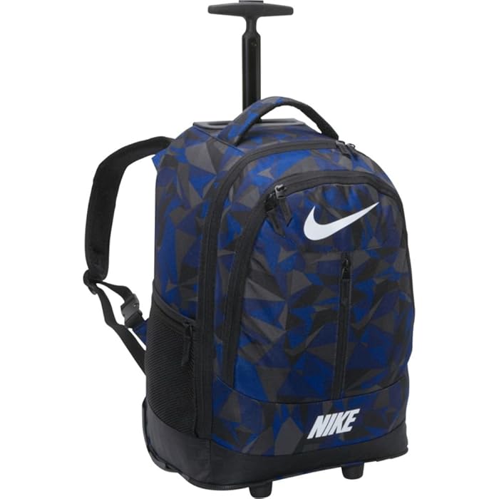 Nike rolling backpack blue Clearance