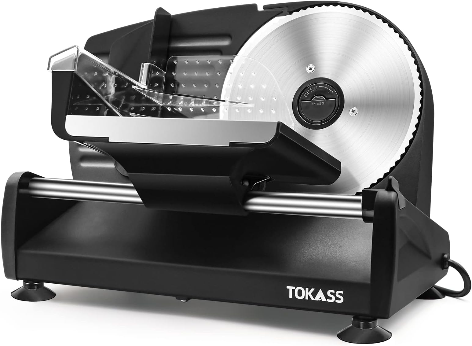 Affettatrice RGV Ausonia 190 - 100W - Lama 190mm In Acciaio, Colore Rosso - Foto 3