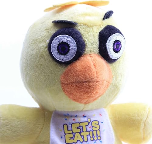 Miniatura 5 de FNAF Chica - Muñeco de peluche de 7 pulgadas