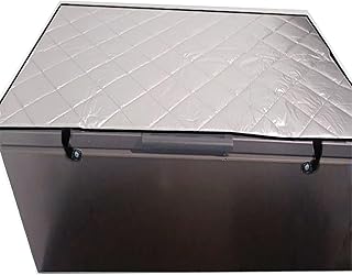 Cold Storage Cabinets and Display Units Refrigerator Cover Sunshade Protector，Freezer Insulation Sun Shield for Outdoor(Silver,50x50 cm/19.7x19.7in)