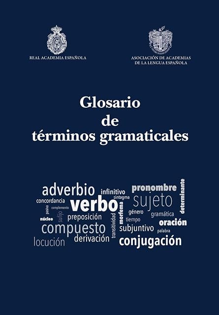 Portada de Glosario de términos gramaticales