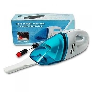 DHYANI Mini Car Vacuum Portable Handheld Cleaner High Power Suction (Transparent)(Multi Color)