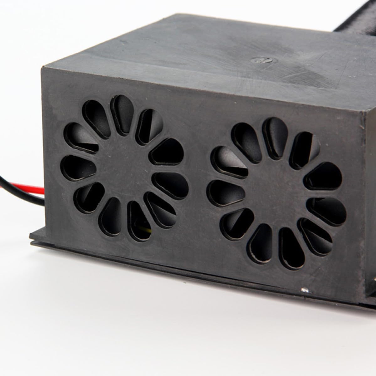 Cabilock Riscaldatore per Auto 12v in Plastica, Sbrinatore Parabrezza Nero