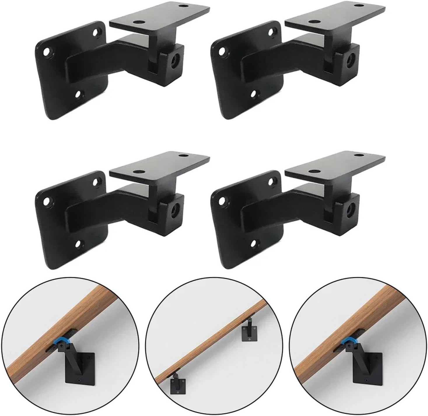 Adjustable Handrail Brackets Designed for Stairs Brackets for Support