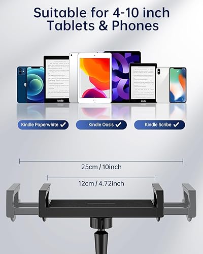 Miniatura 4 de Soporte para Kindle con girador de páginas remoto  Soporte manos libres para leer en la cama o el escritorio - Compatible con Kindle Paperwhite,