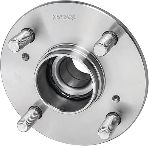 Miniatura 5 de Detroit Axle - 2 bujes de rodamiento de rueda traseros para Suzuki Aerio 2002-2007, Suzuki Esteem 1995-2002, 2 rodamientos de rueda completos y