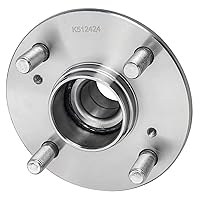 Vista 6 de Detroit Axle - 2 bujes de rodamiento de rueda traseros para Suzuki Aerio 2002-2007, Suzuki Esteem 1995-2002, 2 rodamientos de rueda completos