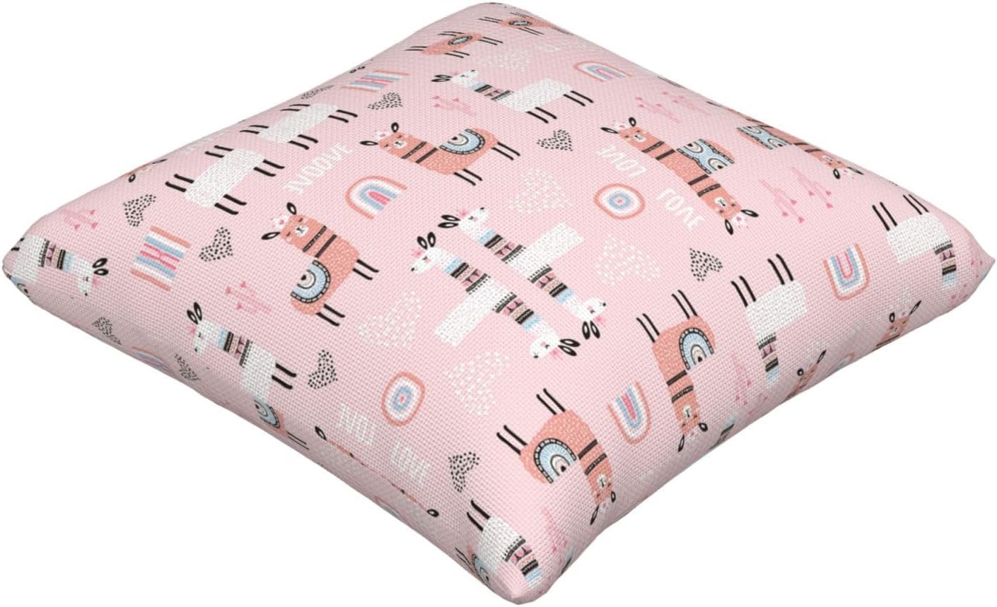 Llama. Imitation Linen Pillowcase -2 Sets, Fashionable Home Decoration, Used for Sofas, Gardens, beds