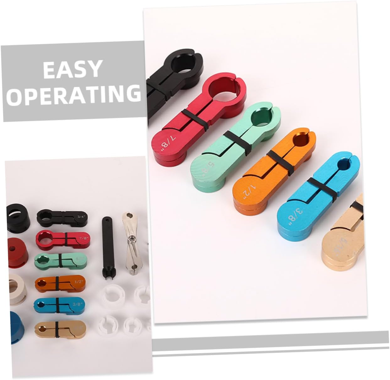 SOLUSTRE 22pc Set Transmission Line Disconnect Tool Durable Plastic Zinc Alloy for Mechanics