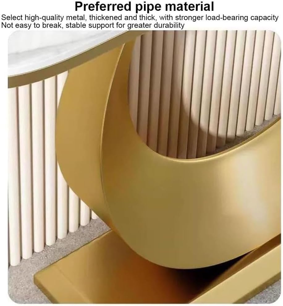 ゴールドフラワー 120x60cm ローテーブル/コーヒーテーブル* - ロー