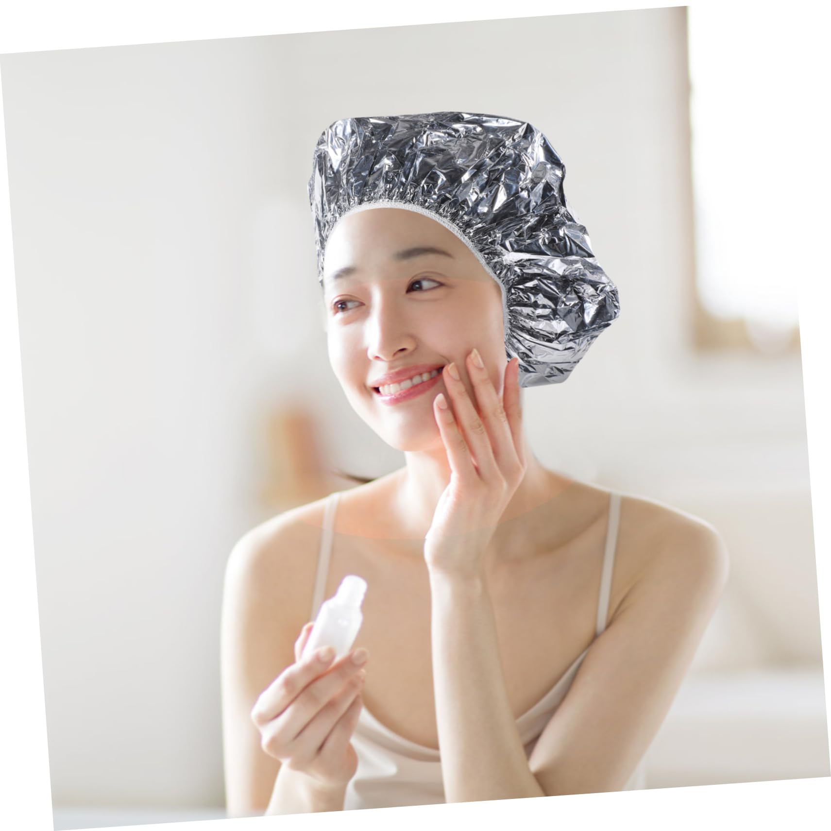 Gogogmee 6 Pack Insulated Hair Dyeing Caps Heat Insulation Cap for Women Beauty Salon Tool