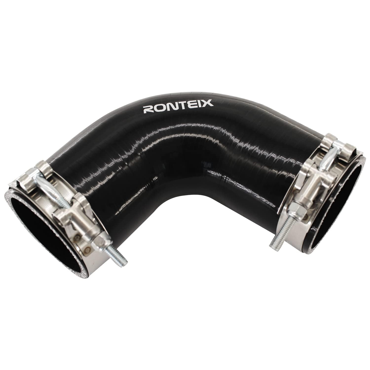 4PLY Silicone 45 Degree Elbow Intercooler Turbo Hose Pipe 45mm 1.75" 1-3/4" BK E - Foto 7