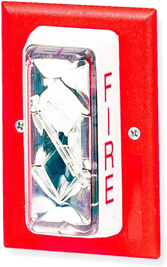 Edwards Signaling 2440S-110-R STROBE 110CD RED