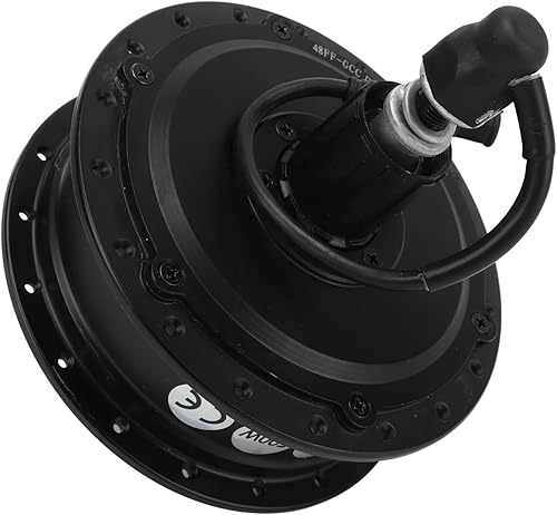 Fdit Kit de motor de cubo trasero de 48 V 500 W, modificación GD06 Kit de conversión de motor de cubo de bicicleta eléctrica con acelerador de