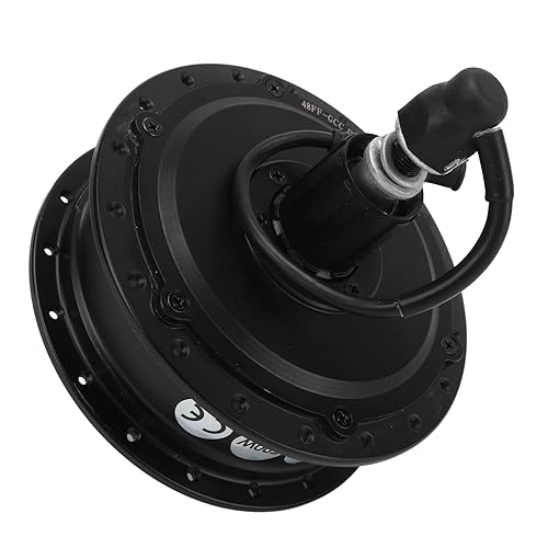 Fdit Kit de motor de cubo trasero de 48 V 500 W, modificación GD06 Kit de conversión de motor de cubo de bicicleta eléctrica con acelerador de