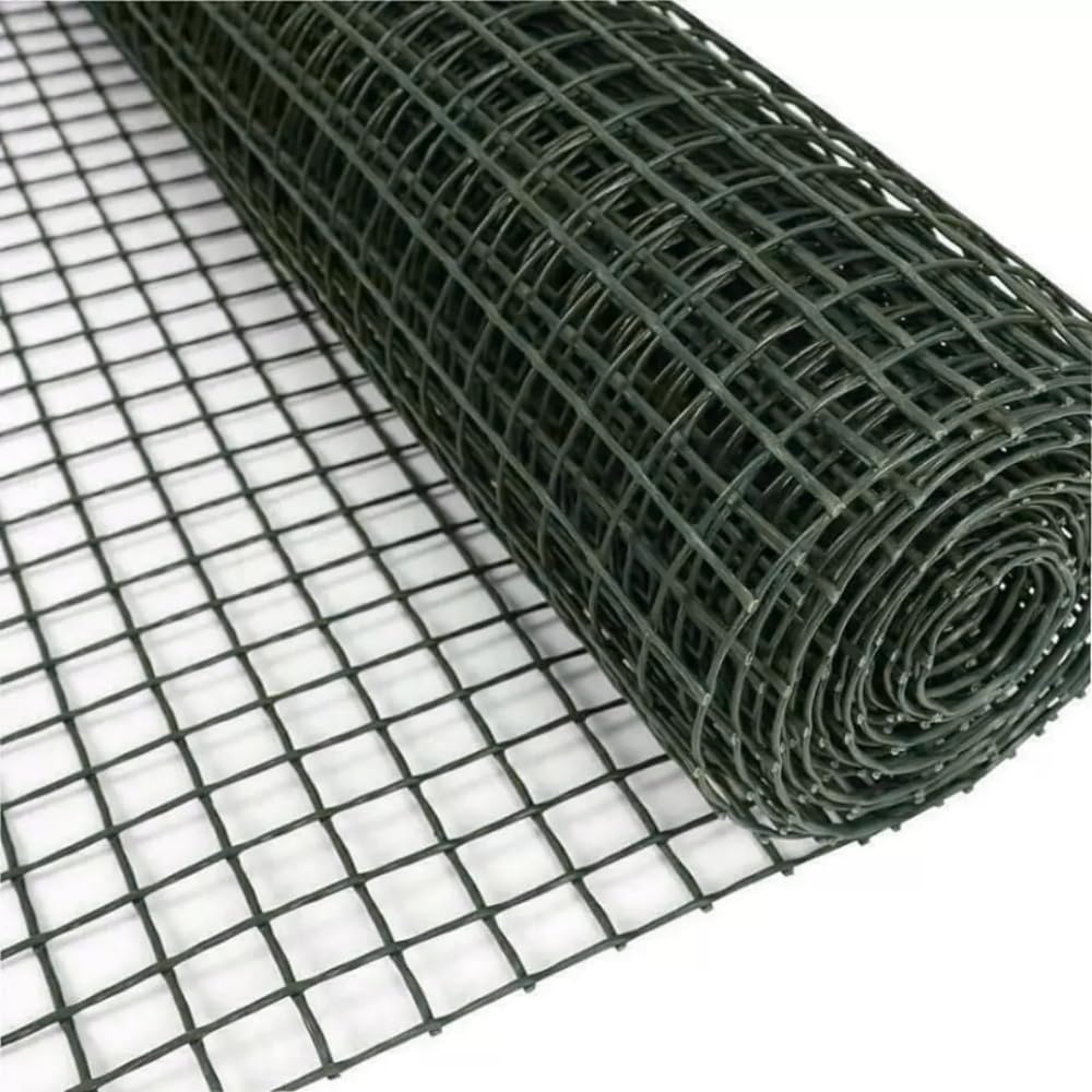 Garden Mile General Purpose Garden Mesh Outdoor Indoor Fencing Plant Support Plastic Mesh Netting for Climbing Plants Protection Garden Allotment Cover Pest Deterrent Heavy Duty Green - 20mm, 1 x 5m