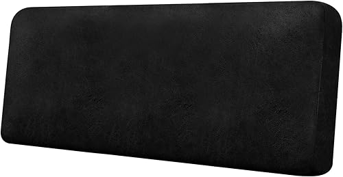 Vista 92 de Fundas de cojín para sofá, con aspecto de cuero, 3 piezas, juegos de fundas elásticas para asientos de sofá para sala de estar, fundas de cojín