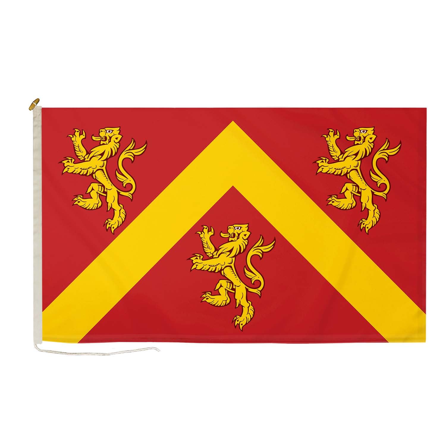 DuraFlag Anglesey Flag Premium Quality With Rope & Toggle Fittings Reinforced Stitching Suitable For Flagpoles Marine Grade Polyester Boat Flag โ image 1