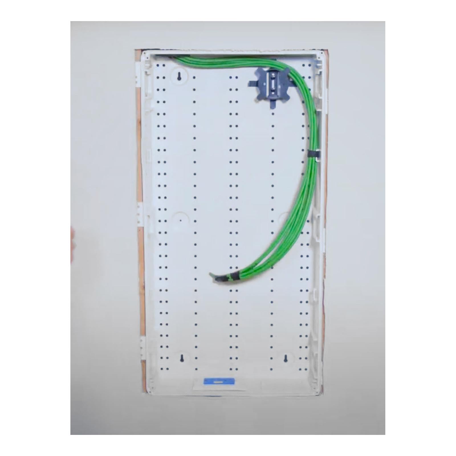 Leviton 49605-28E 28" Wireless Structured Media Center, nur Gehäuse, weiß