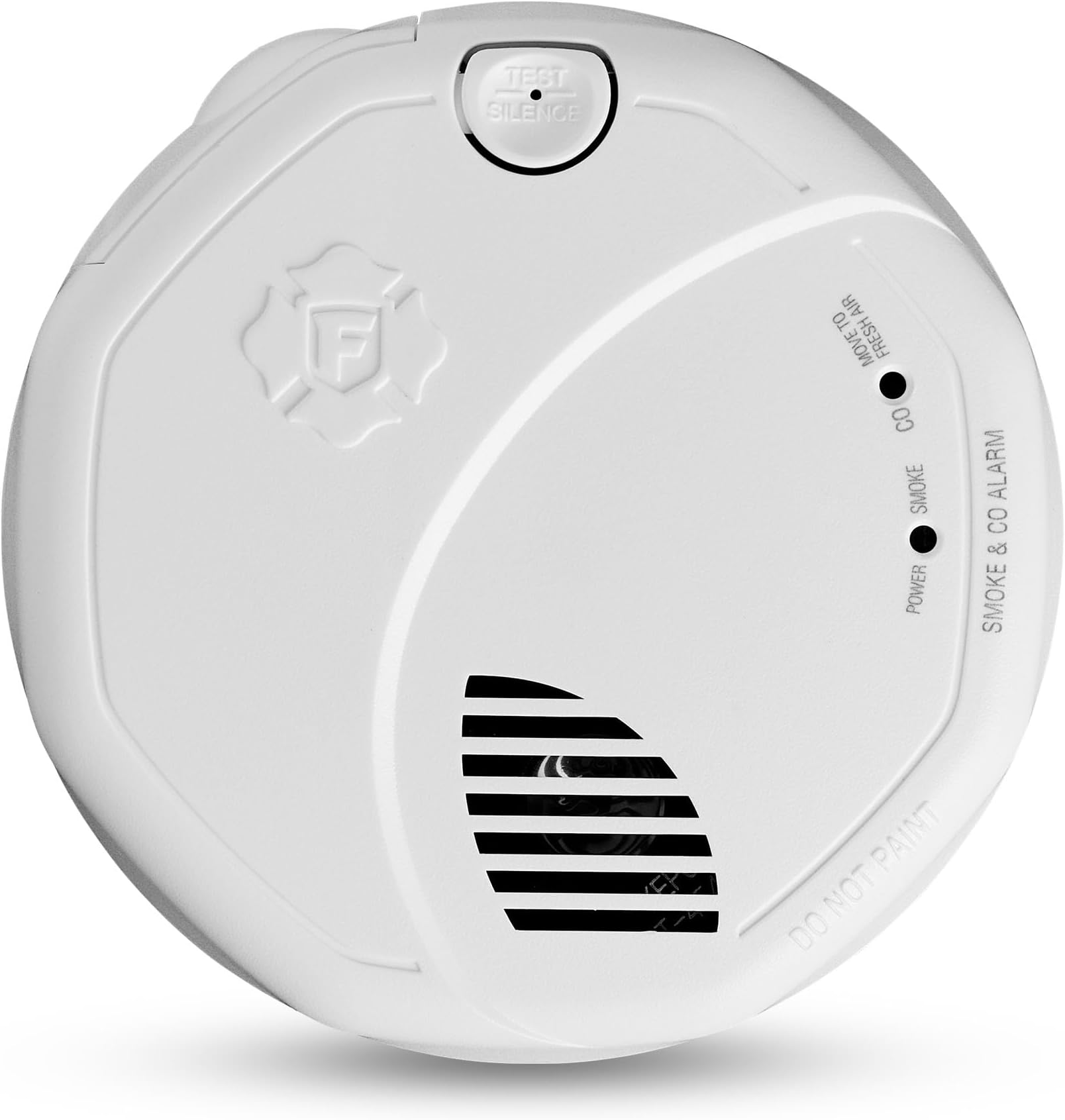 SMCO500V, Interconnect Battery-Operated Combination Smoke & Carbon Monoxide Alarm with Voice Alerts, 1-Pack
