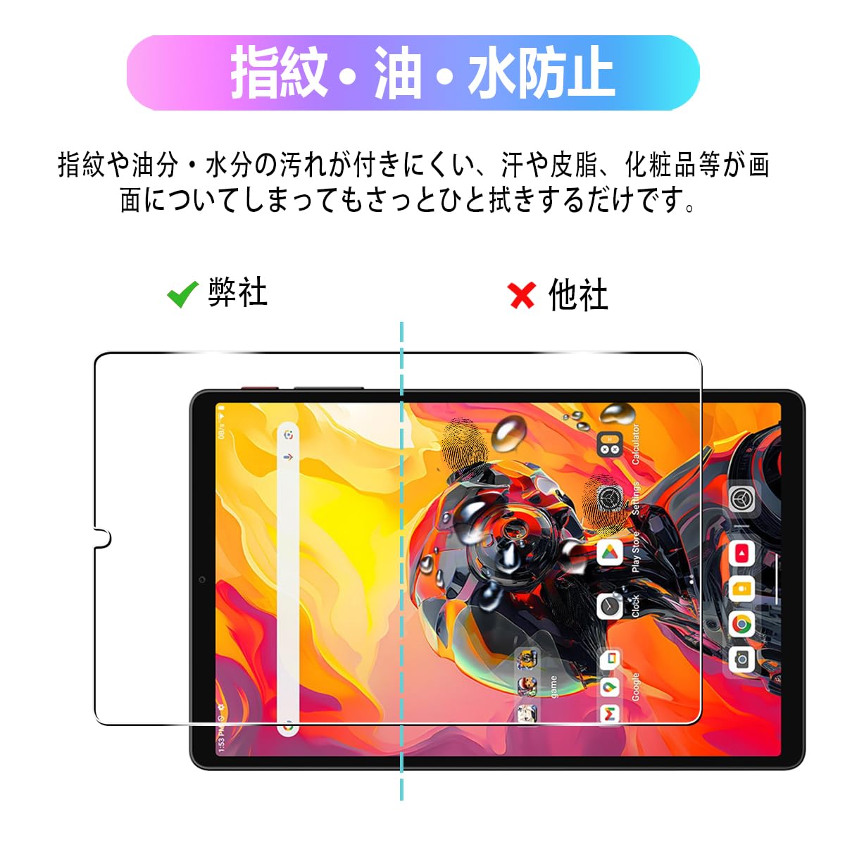 Amazon.co.jp: 【2枚セット】 対応 ALLDOCUBE iPlay 80 mini Ultra