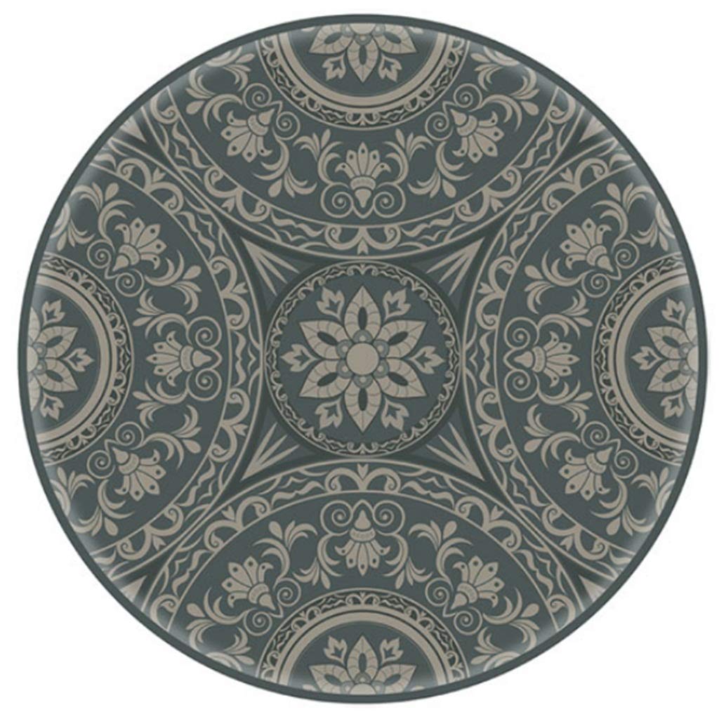 YNFNGXU Wall Stickers, Simulation Carpet Effect Covering Floor Home Decoration Living Room Children's Room Pvc Matte Surface Self-adhesive Anti-slip Stickers (Color : B, Size : 80X80CM)