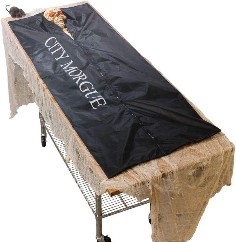 DELUXE Shaking Skeleton In Body Bag - Halloween Party Supplies & Decorations & Home Decor