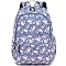 KEEPREAL Cheshire Cat Texture Print Laptop Backpack - Lightweight 15" School Bag - View #6