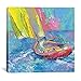 AJleil Puzzle 1000 pièces Dessin animé Mignon Bateau Belle Vue Puzzle 1000 Pieces Enfant Grands Loisirs de Vacances ， Jeux interactifs en famille50x75cm(20x30inch)