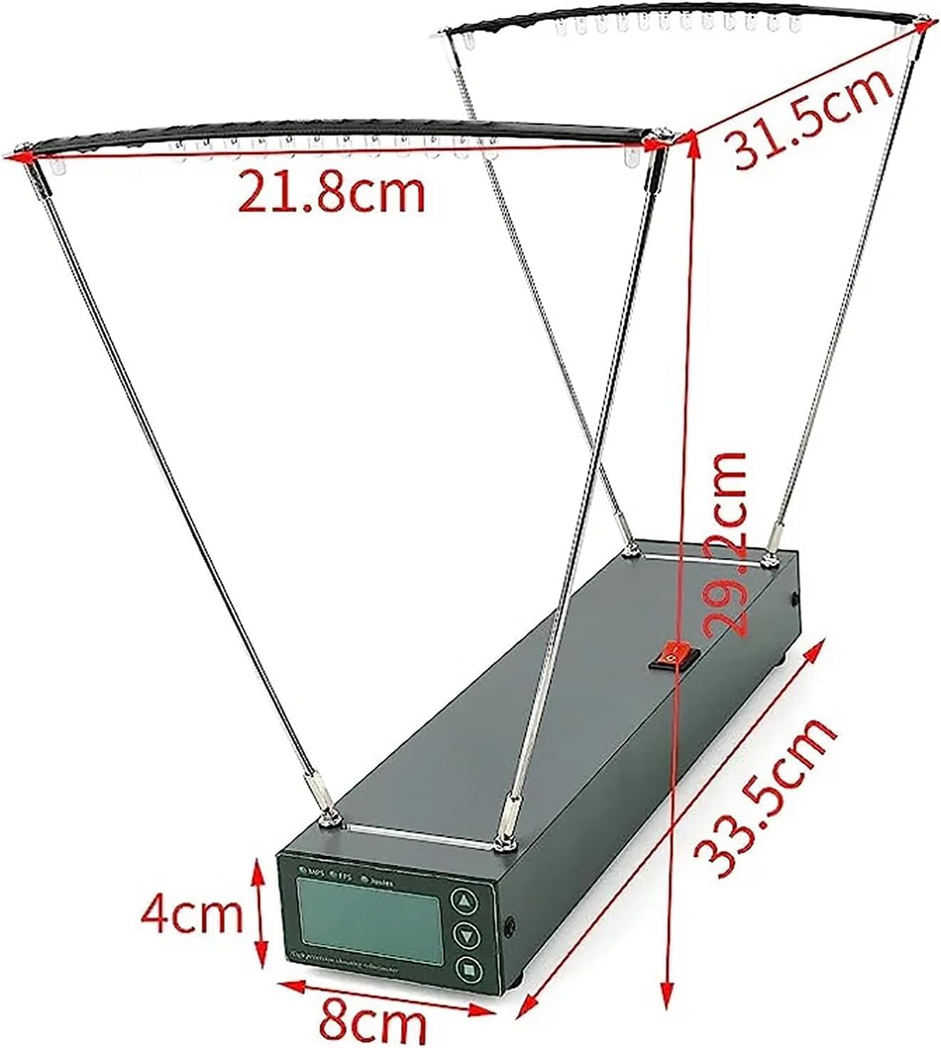 Slingshot Speed Tester, Ballistic Chronograph, Shooting Speed Tester, Range of Velocity Measurement 5-6500 FPS, Accurate and Stable, for Tennis, Badminton, Shooting