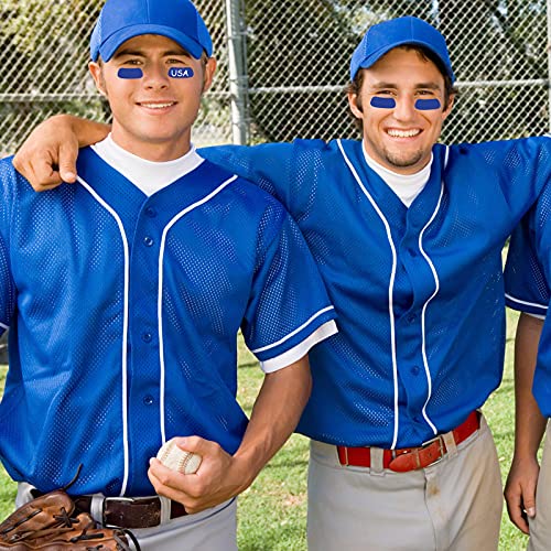 image for Sumind 144 Pairs Eye Strips Sports Eye Stickers Breathable Strips with