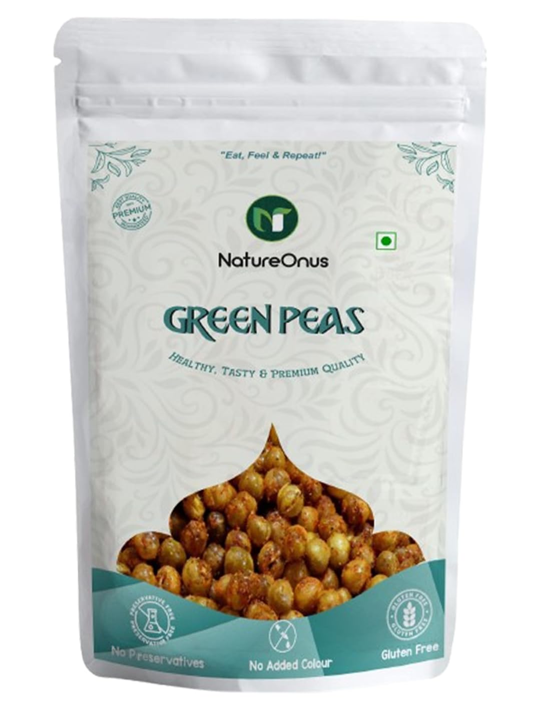 NatureOnus Vacuum Fried Green Peas 53g - Pack of 3-image-41