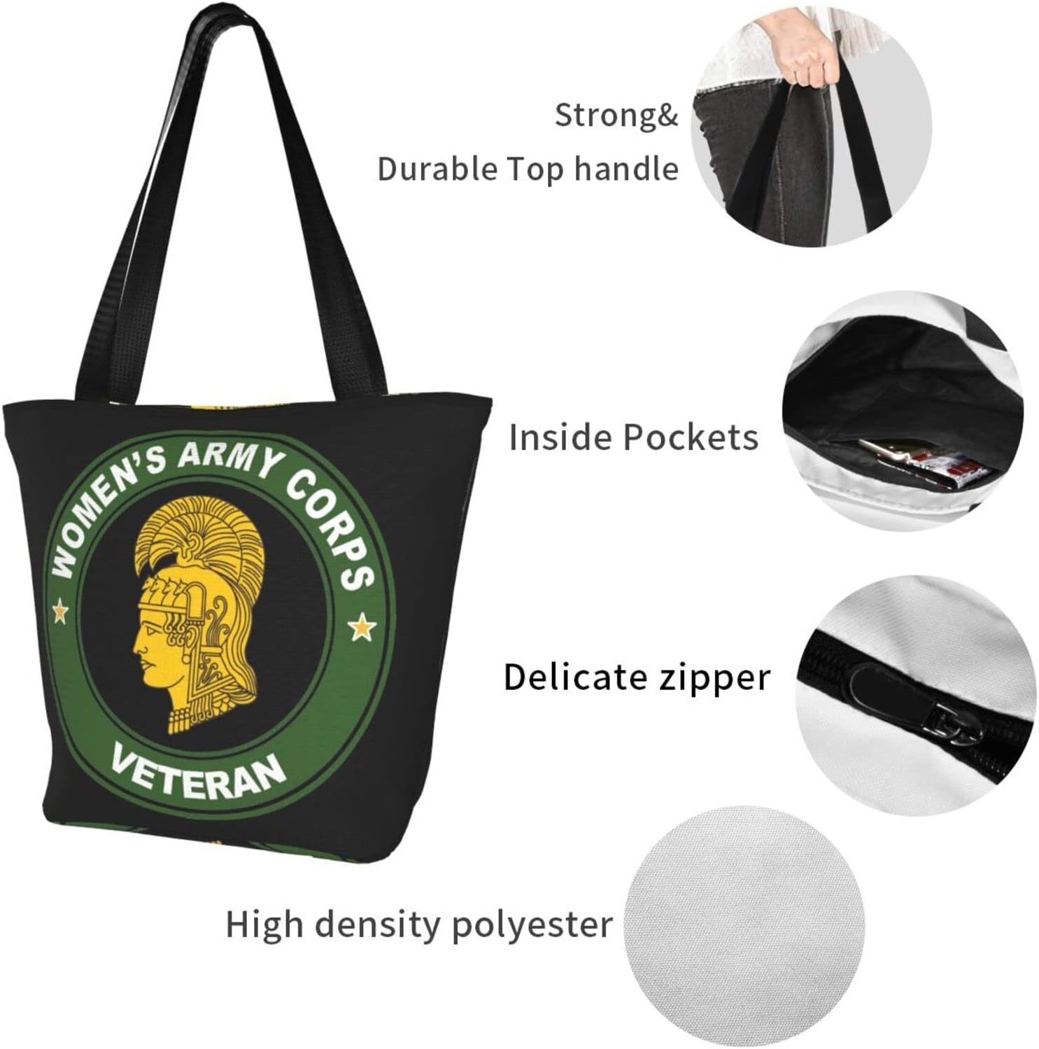 Womens Corps Veteran Fashion Shoulder Bag Large Capacity For Man Or Woman