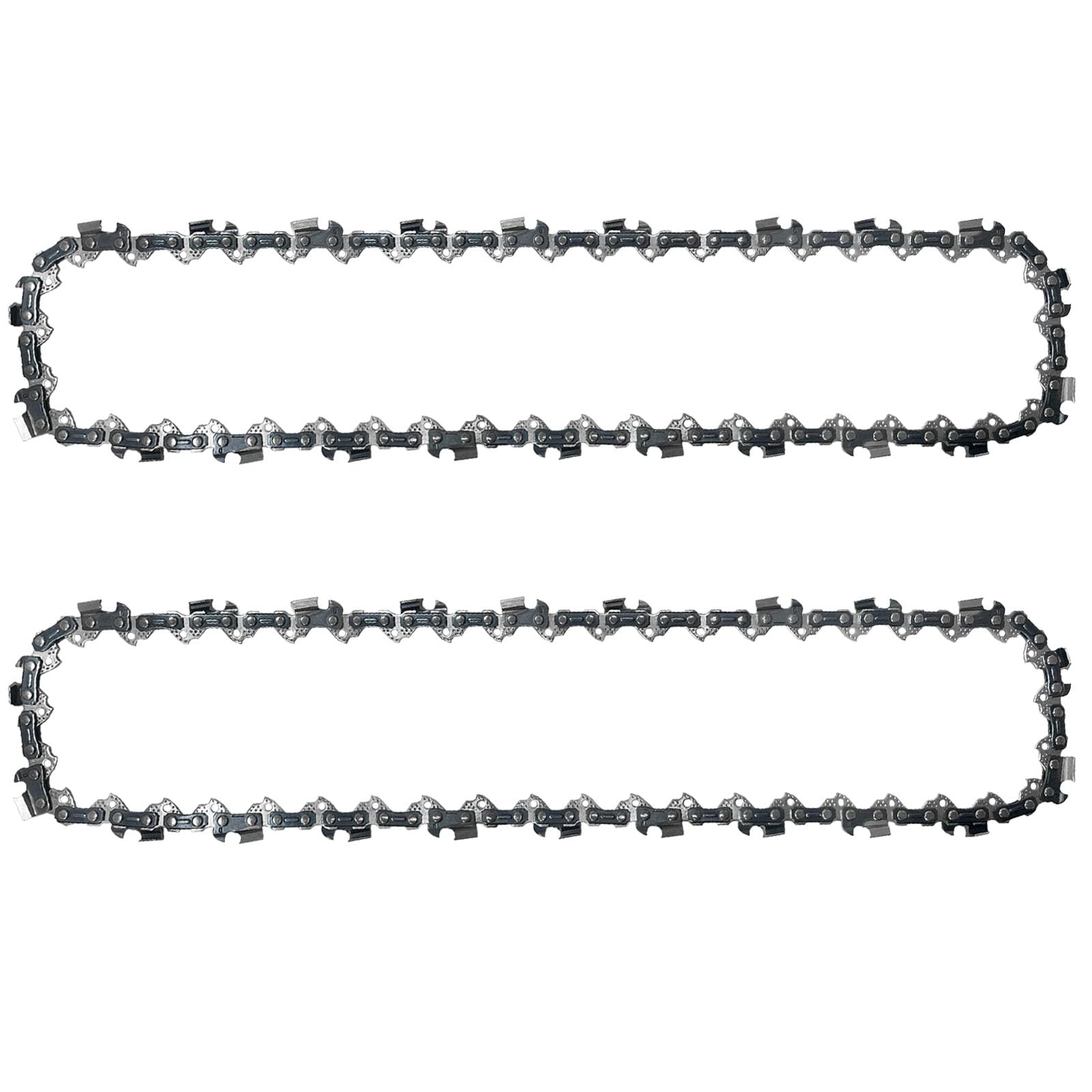 2 x Sägekette 30 cm 3/8'' 1,1 mm 45 TG, Kettensäge Kette kompatibel für FORTEXXA 18/30, kettensägenketten kompatibel mit Ryobi OCS1830, kette für Dewalt DCM565N
